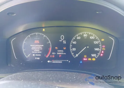 2022 Honda Civic Sport z USA, uszkodzony, nr VIN 2HGFE2F50NH577481